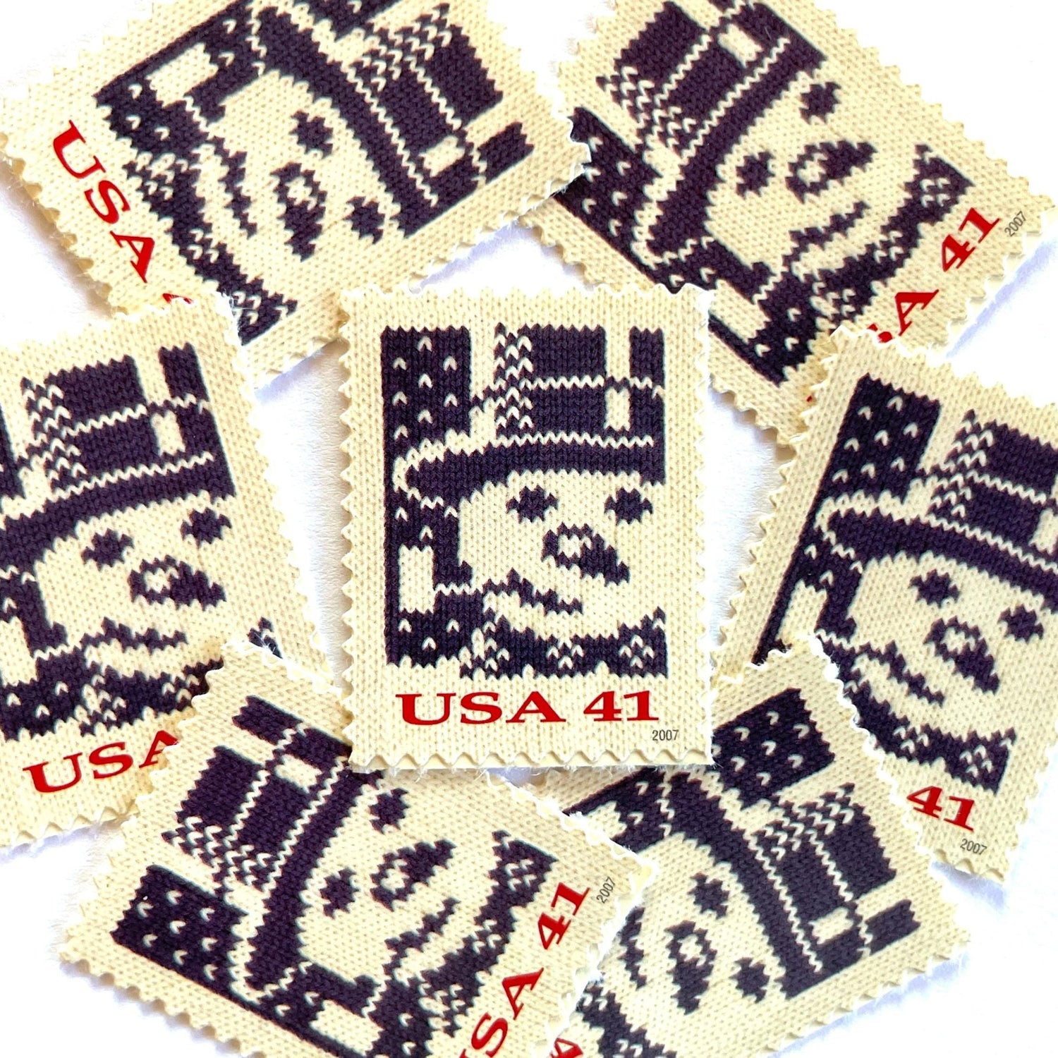 Winter Holiday Stamp Collection