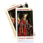 Image of 1968 Christmas Issue “Angel Gabriel” 6-cent stamps. Scott #1363. Stamp Themes: Christmas, Angel, Painting, The Annunciation, Christian Art, Renaissance Painting. Red postage stamp.