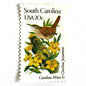South Carolina State Bird and Flower postage stamps from 1982 featuring a Carolina Wren and Carolina Jessamine on vintage unused 20-cent USPS postage, Scott 1992.
