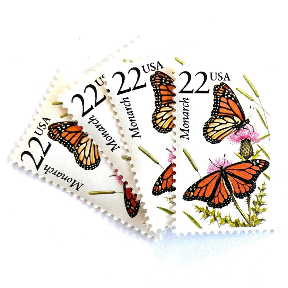 Monarch Butterfly Postage Stamps (North American Wildlife Series ...