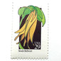 Image of 1992 American Wildflower Series “Sessile Bellwort ” vintage USPS mail stamps. Scott #2662. Stamp Themes: Plants, Flowers, Wildflowers, Flora. Yellow, Green, Black, Multicolored gummed postage stamp. Perfect postage stamp to use for save the date announcements, wedding invitation postage, bridal shower invitations, birth announcements, valentine’s day, thank you cards, and snail mail.
