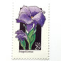 Image of 1992 American Wildflower Series “Fringed Gentian” vintage USPS mail stamps. Scott #2672. Stamp Themes: Plants, Flowers, Wildflowers, Flora. Purple, Green, Black, Multicolored gummed postage stamp. Perfect postage stamp to use for save the date announcements, wedding invitation postage, bridal shower invitations, birth announcements, valentine’s day, thank you cards, and snail mail.