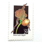 Image of 1992 American Wildflower Series “Yellow Lady's Slipper” vintage USPS mail stamps. Scott #2673. Stamp Themes: Plants, Flowers, Wildflowers, Flora. Yellow, Orange, Green, Multicolored gummed postage stamp. Perfect postage stamp to use for save the date announcements, wedding invitation postage, bridal shower invitations, birth announcements, valentine’s day, thank you cards, and snail mail.