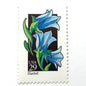 Image of 1992 American Wildflower Series “Harebell” vintage USPS mail stamps. Scott #2689. Stamp Themes: Plants, Flowers, Wildflowers, Flora. Blue, Green, Black, Multicolored gummed postage stamp. Perfect postage stamp to use for save the date announcements, wedding invitation postage, bridal shower invitations, birth announcements, valentine’s day, thank you cards, and snail mail.