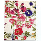 Oscar de la Renta White Floral Fabric postage stamp from 2017 featuring a floral fabric pattern with white background on unused USPS Forever postage, Scott 5173h.