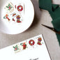 Unused Pink Christmas vintage stamp set perfect for adding a special touch to your holiday cards or letters! Each curated set is comprised of four (4) unused stamps with a total USPS postage value of $0.98 (USD) per set — enough postage to mail a standard letter weighing up to 1-ounce.