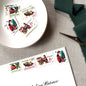 Unused “Red Train Christmas” vintage postage stamp set perfect for adding a special touch to your holiday cards or letters! Each curated set is comprised of four (4) unused stamps with a total USPS postage value of $0.87 (USD) per set — enough postage to mail a standard letter weighing up to 1-ounce.