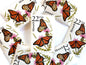 Monarch Butterfly Stamps (North American Wildlife Series, Butterflies, Insects, Orange, Multicolored) Vintage Unused USPS Postage 22c