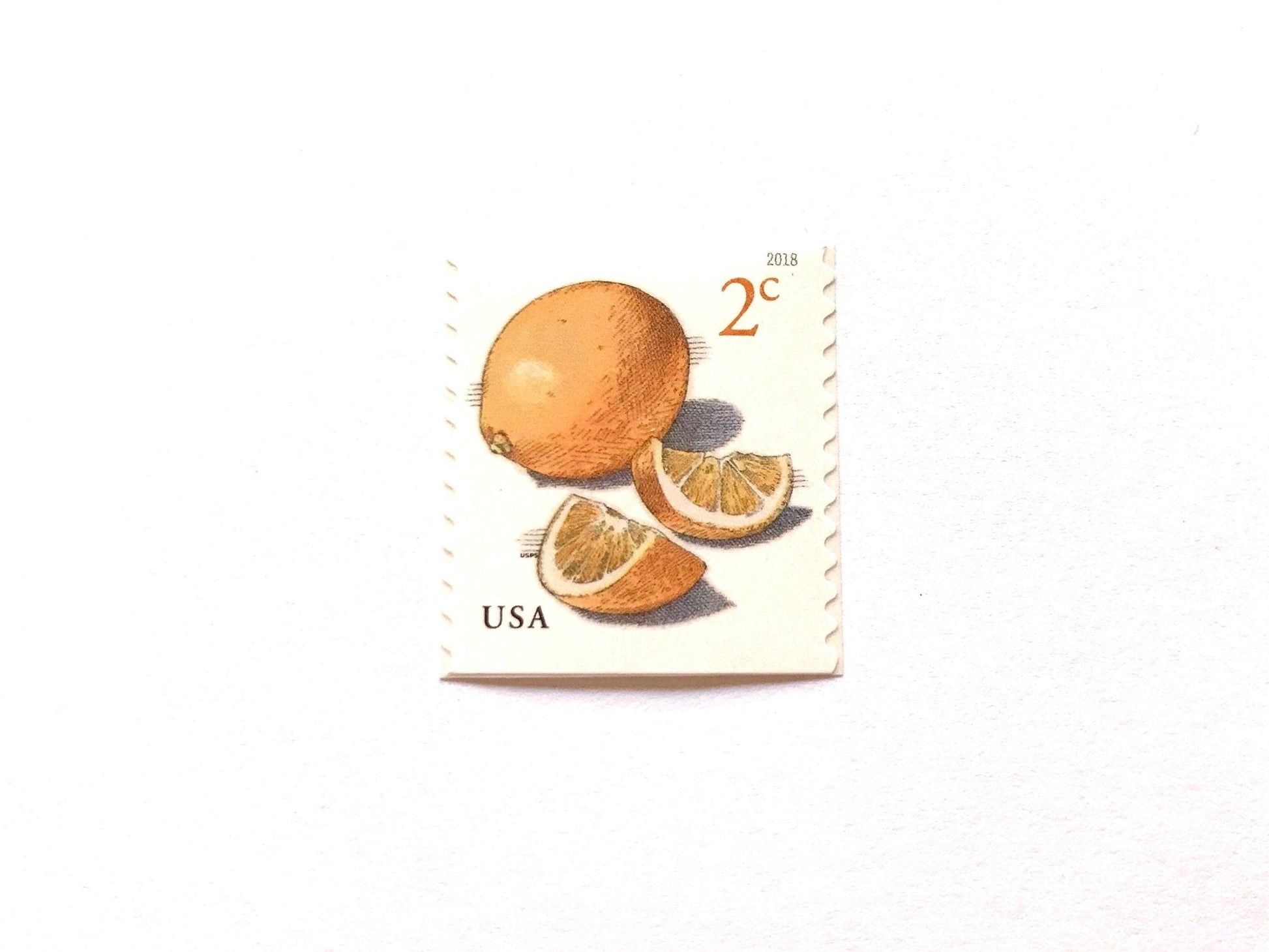 Unused Meyer Lemons Stamps (Yellow Lemon, Fruit) USPS Postage 2c - Heritage Post House