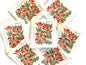 Unused Mountain Flora Wood Lily Stamps (Red, Flower, Love, Floral, Wedding) USPS Postage Forever Stamp - Heritage Post House