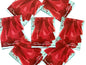 Unused Vintage Oscar de la Renta Red Dress Stamps (ODLR, Fashion Designer) USPS Postage Forever Stamp - Heritage Post House