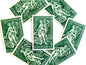 Vintage Unused Gardening & Horticulture Stamps (Cornucopia, Goddess, Vegetables, Green) USPS Postage 3c - Heritage Post House
